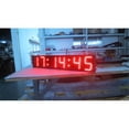 thumbnail image 1 of DLC S6T6R 6 in. 6 Digits Semi-Outdoor LED Digital Clock, Red, 1 of 1