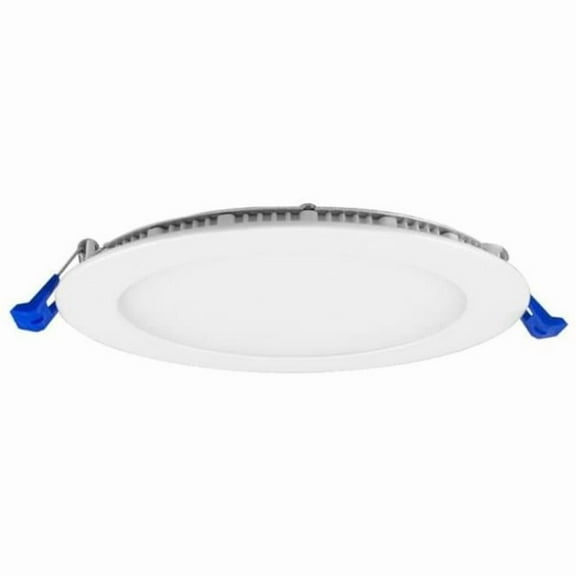 Nicor Lighting DLE621204KRDWH 1025 Lumens LED Recessed Can Round Downlight - White