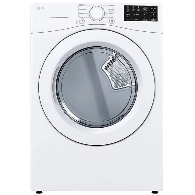 DLG3471W 7.4 cu.ft. Ultra Large Capacity Gas Dryer with Sensor Dry NFC Tag On