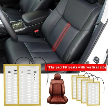 HPDL 2/4Pads Carbon Fiber Car Heated Seat Heater Kit Universal Hot P6