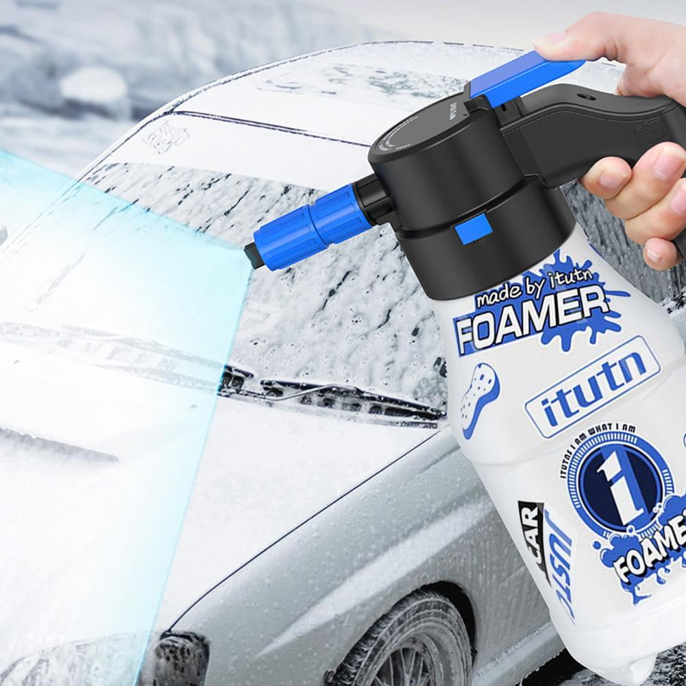 DLHP Electric Car Foam Sprayer 15L Handheld Foamer Rechargeable Battery Powered