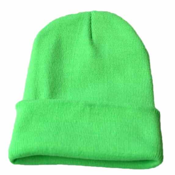 DLIDG Men Women Hip Hop Cap Stretchy Fold Over Winter Beanies Hiking Ski Outdoor Hat Cute Plain Ribbed Knit Headwear Slouchy Thermal Skully Cap Durable Trendy Snow Ski Cap