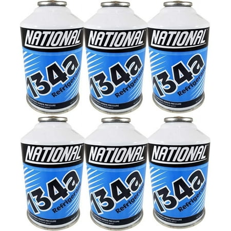 DLLA National Refrigerant R134a 12 ozAutomotive Refrigerant (6 pack)