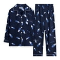 DLLMJING Men's Pajama & Sets & Loungewear Lovers Bathrobe Soft Bathrobe