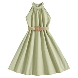 YiZYiF Kids Girls Sleeveless Chiffon Romper Maxi Dress for Birthday Party School Pageant Dance Walmart