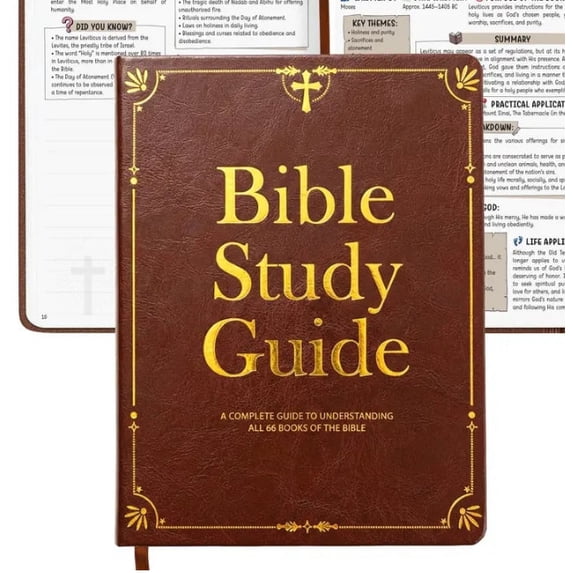 DLMCUH 160 Page Bible Study Guide & Hardcover Devotional Journal Study Bible for Women,Daily Scripture Quotes,Life Application & Reflection Notes,Beginner-Friendly