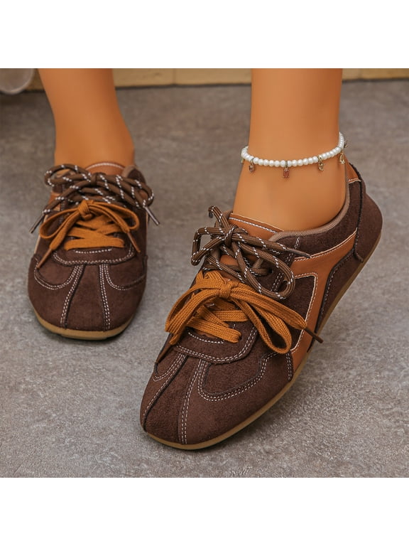 Women's Retro Double Strap Flats, Comfortable Casual Walking Shoes, Arch Support Slip On Shoes, Vintage Style Daily Footwear