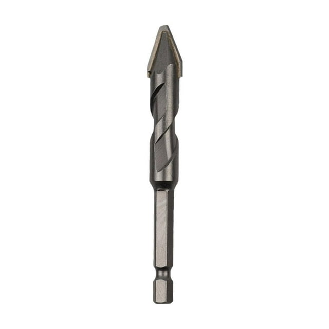 DLQT 12mm Tilted Head Eccentric Drill Ceramic Triangle Drill Bit Full
