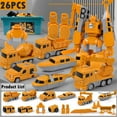 thumbnail image 1 of DLQT 26-Piece Magnetic Deformation Engineering Car Children'S Magnetic Toy Car Building Blocks Assembly Splicing Engineering Deformation Combination King Kong Boy, 1 of 7