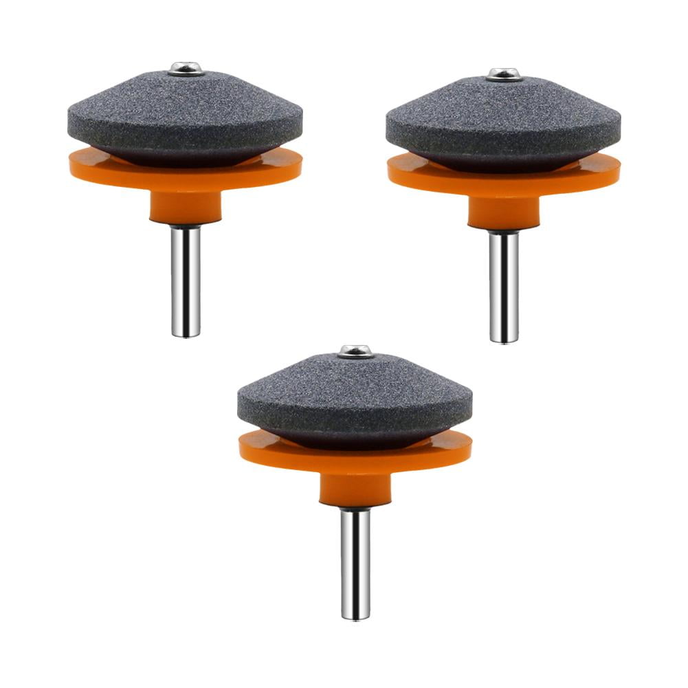 DLQT 3 Whetstones Orange 3, 5 Lawn Mower Sharpeners WearResistant