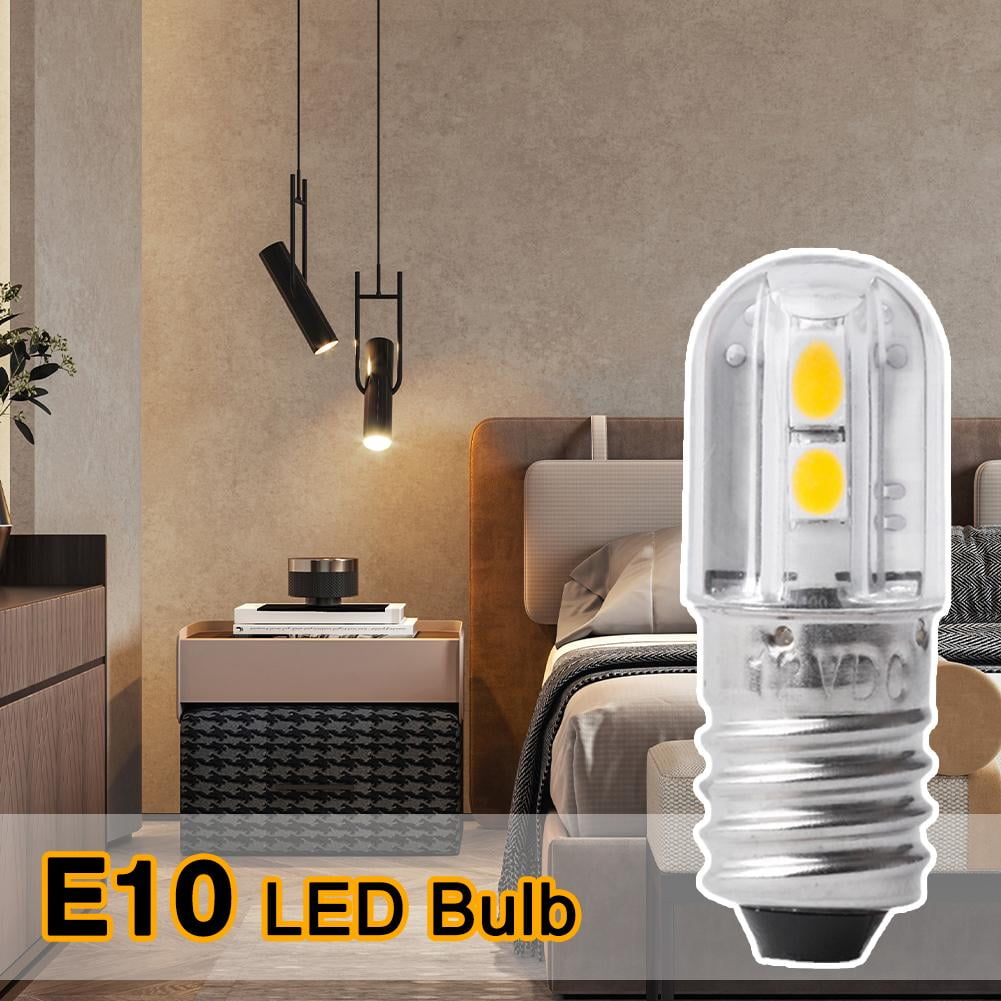 DLQT 6v White Light E10 Screw Indicator Led Instrument Light - Walmart.com