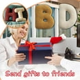 thumbnail image 1 of DLQT A Creative English Letter Pillow 26 Alphabet Love Combination Personality Sofa Bed Simple Special-Shaped Pillow, 1 of 8