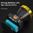 thumbnail image 1 of DLQT A110 Yellow Light Output With Induction Led Strong Light Headlight Super Bright Rechargeable Head Mounted Flashlight Night Fishing Home Work Mining Lamp Outdoor Long-Range, 1 of 7