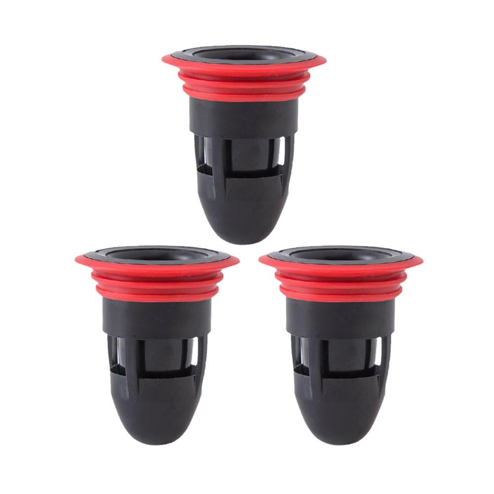 DLQT Black Sewer Pipe Deodorant Floor Drain Cores Bathroom Kitchen