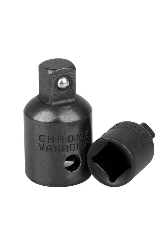 Black Socket Adapter Ratchet Wrench Adapter 1/2 Large Fly To 3/8 Medium Fly To 1/4 Small Fly Socket Adapter
