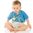 thumbnail image 1 of DLQT Blue Ninghai Changyang Plastic Children'S Simulation Stethoscope Various Colors Teaching Stethoscope, 1 of 7