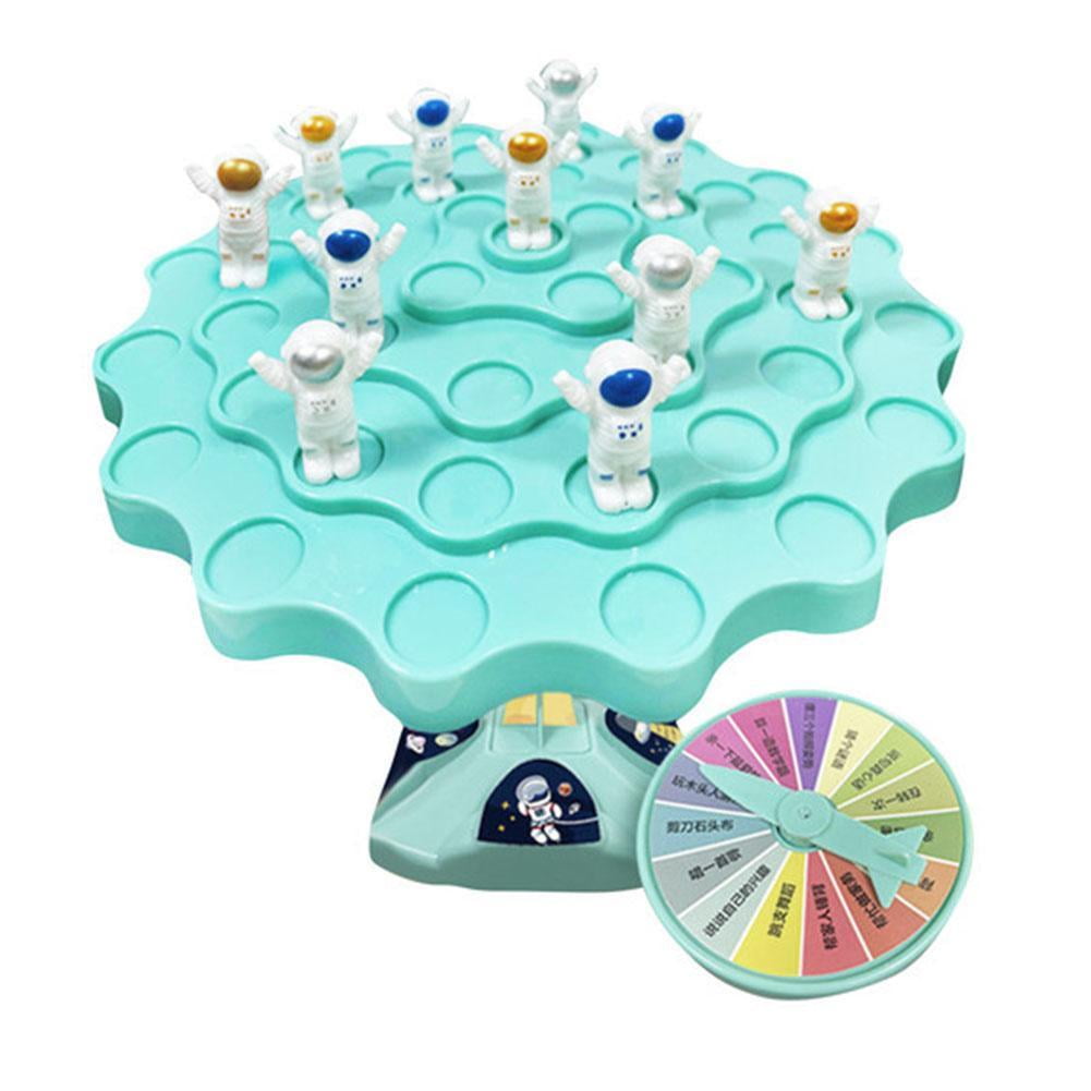 Frog Balance Game – Juguete De Equilibrio Con Temática De Rana Y Astronauta, Juego De Apilamiento Para Dos Jugadores, Educativo STEM, Contador De Matemáticas, 50 Piezas, Para Niños Y Adultos +7 Años