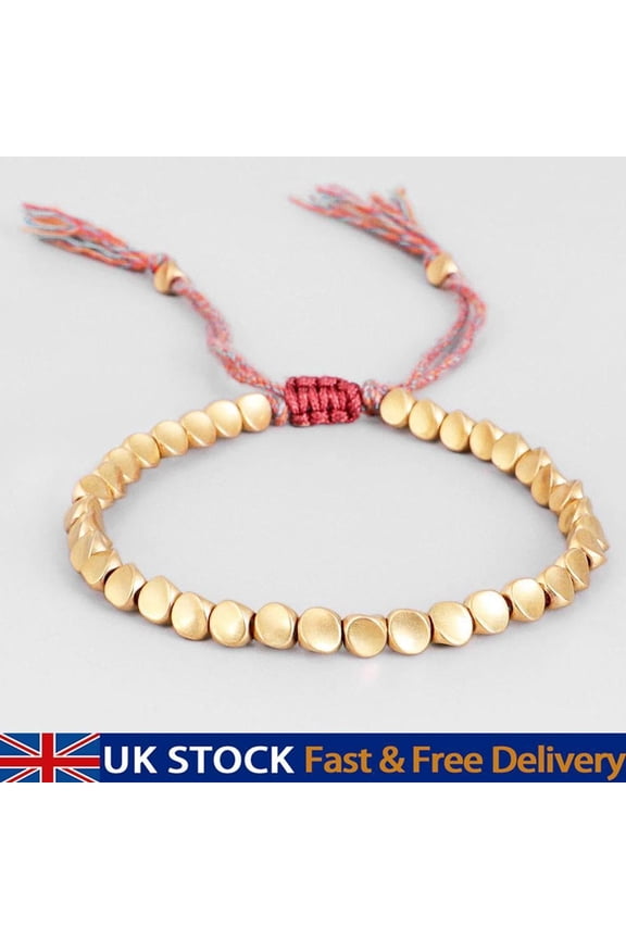 DLQT Copper Bead Pull Bracelet