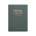 DLQT Dark Green 20252025 A7 English Schedule 2025 Creative Small Pocket