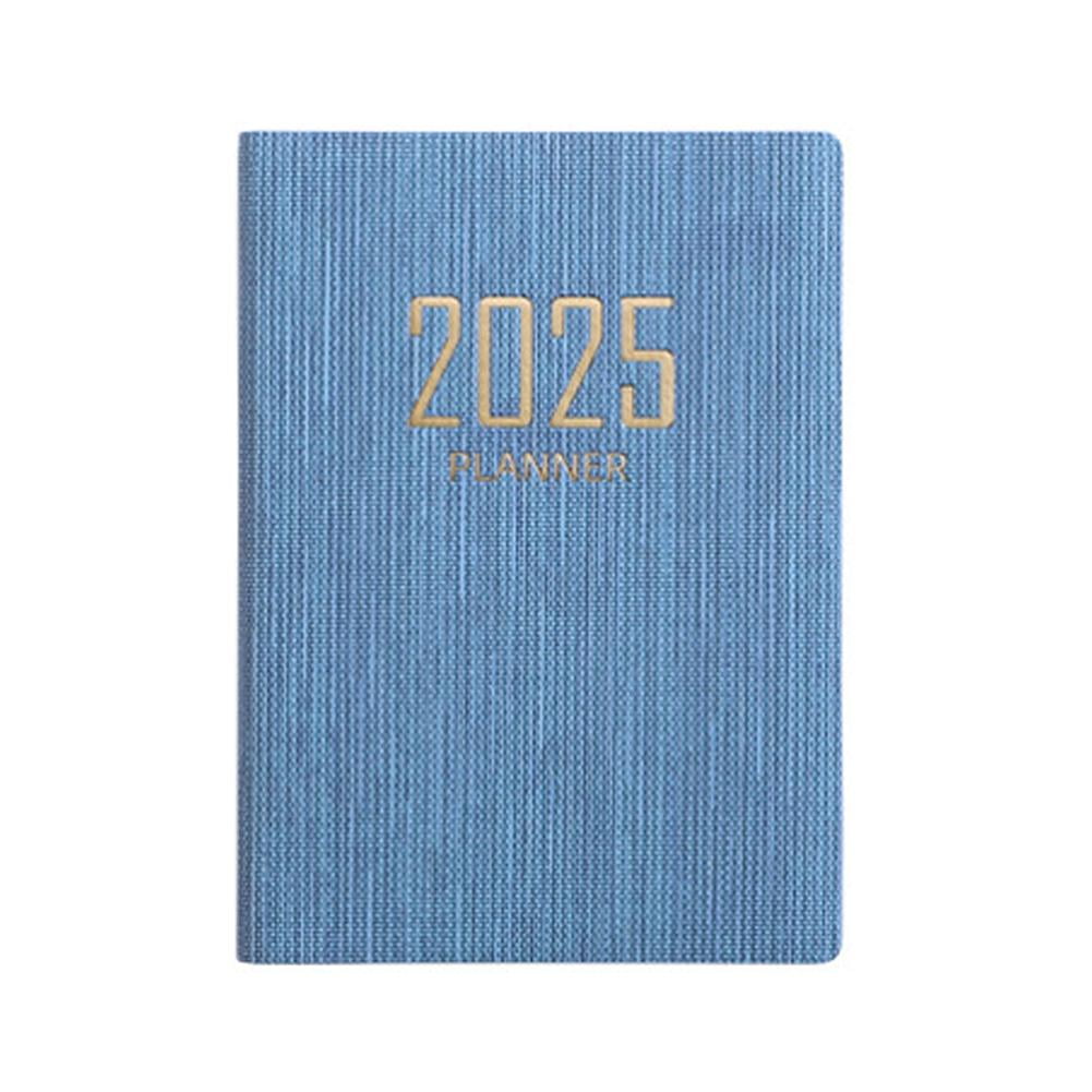 DLQT Denim Blue 20252025 A7 English Schedule 2025 Creative Small Pocket