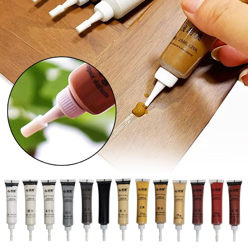 DLQT Gold Furniture Repair Paste Color Paint Wood Table Wood Floor