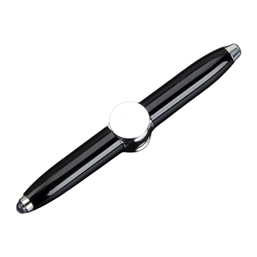 DLQT Gyro Light Pen Bright Black Luminous Flash With Light Rotating ...