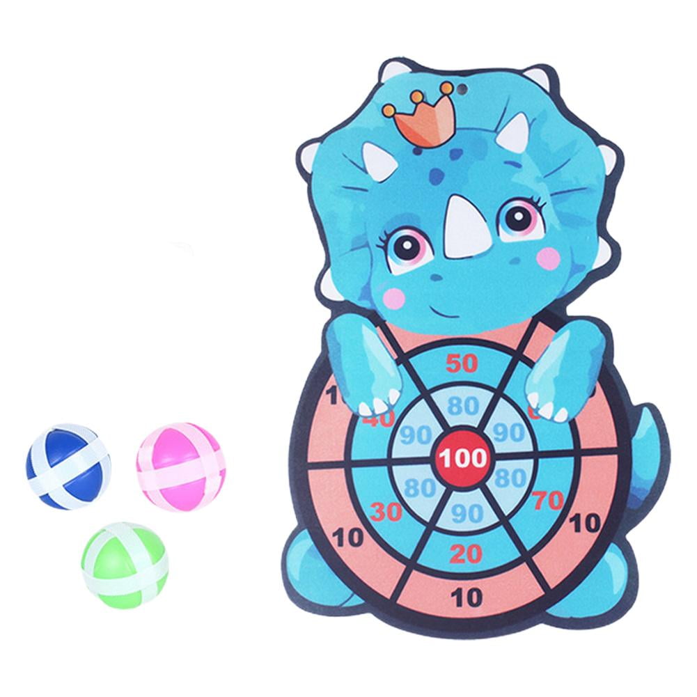 DLQT (Opp Bag) Triceratops + 3 Balls + Hook 90g Children'S Target