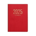DLQT Red 20252025 A7 English Schedule 2025 Creative Small Pocket