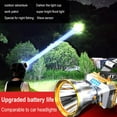 thumbnail image 1 of DLQT Tp90 White Light (Full Set In Color Box) Led Headlamp Head-Mounted Strong Light Rechargeable Super Bright Night Fishing Outdoor Construction Site Burst Bright Long-Range Mining Lamp, 1 of 7