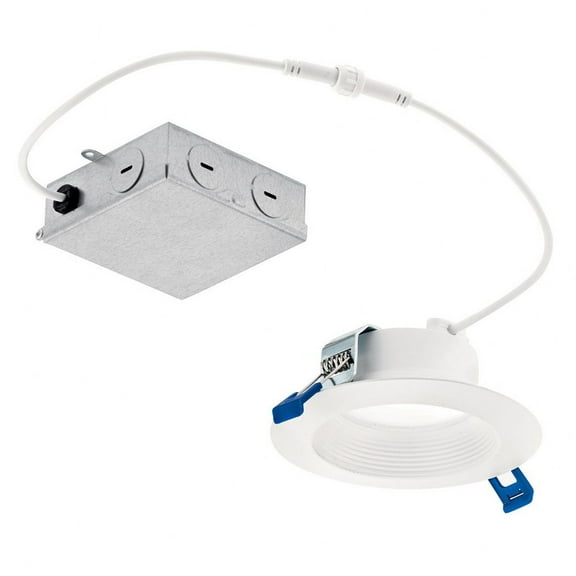 Direct To Ceiling Recessed LED Recessed Downlight in Textured White