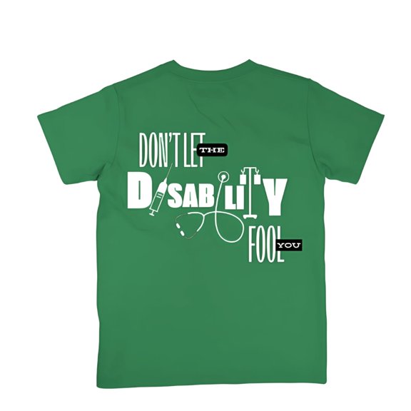 "DLTdFY" Logo T-Shirt Green