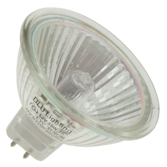 DLU LIGHTING EYC/Xenon/CG, 75 Watt, MR16, Bi-Pin (GX5.3) Base Light Bulb (1 Bulb)