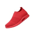 thumbnail image 1 of DLWKIPV Knit Slip-On Walking Shoes, Breathable Lightweight Casual Sneakers, Non-Slip Comfort Shoes for All-Day Wear, 1 of 5