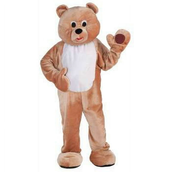 Mens 42-44 Honey Bear Parade or School Deluxe Plush Mascot Costume