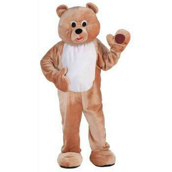 Mens 42-44 Honey Bear Parade or School Deluxe Plush Mascot Costume