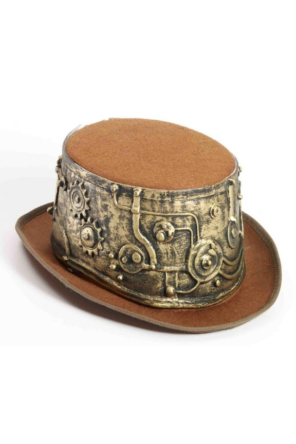 DLX STEAMPUNK TOP HAT W/WRAP