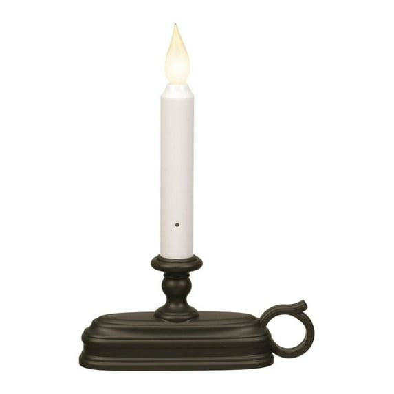 DLX WARM WHT LED CANDLE AGED BZ