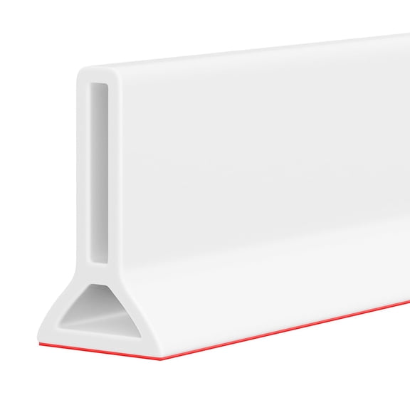 DLYYPLUS Collapsible Shower Threshold Water Dam Water Stopper Barrier Keeps Water Inside Threshold Dry and Wet Separation for Bathroom Kitchen Sink Bathtub