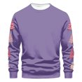 DLfVUB Slim Fit Sweatshirt for Men Pullover Crew Neck Long Sleeve Tops