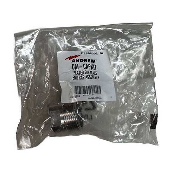 DM-CAPKIT End Cap Assembly, Plated Din Male