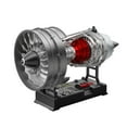 thumbnail image 1 of DM121 1/12 Scale Turbofan Engine Model Kit, 300PCS All-Metal DIY Assembly Turbofan Engine with Motorized Movement, Physics Education Experiment Display for Aviation Enthusiasts, 1 of 5