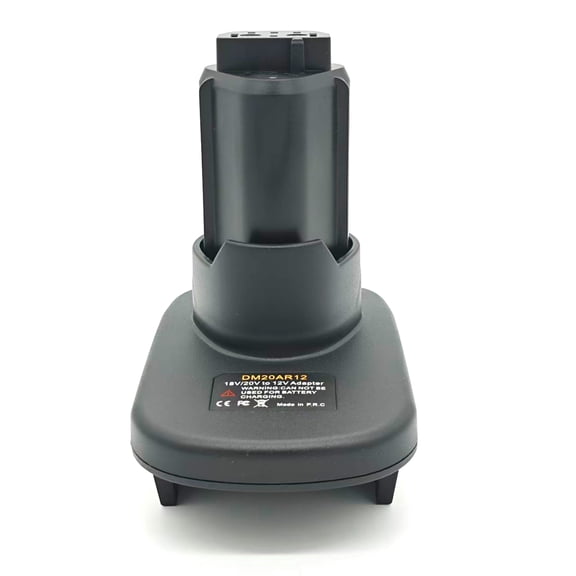 DM18AR12 Battery Adapter for DM 18V 20V Lithium Battery to for R82007 12V Cordless Power Tools