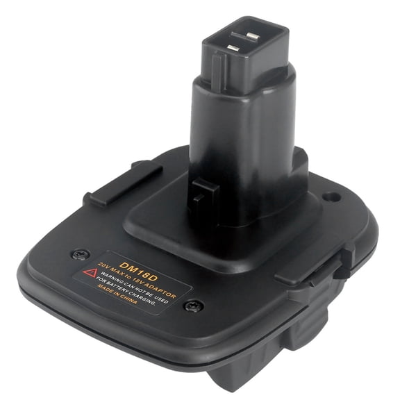 DM18D Battery Adapter for DCB205 DCB206 or M18 18V Li-ion Batteries To for DC020 DC212B 18V NiCad and NiMh Tools
