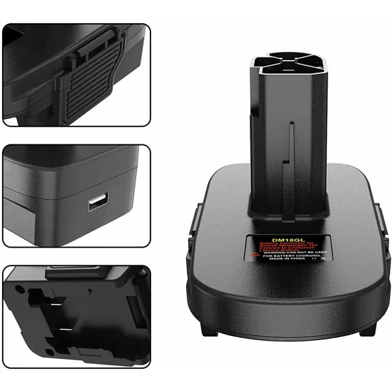 DM18GL Battery Adapter for Milwaukee For Dewalt 18V Convert for Craftsman 19.2V