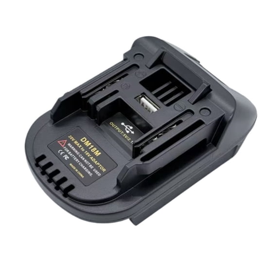 DM18M Battery Adapter Converts DCB200 20V or MIL 18V Lithium Batteries To BL1830 18V Lithium Batteries
