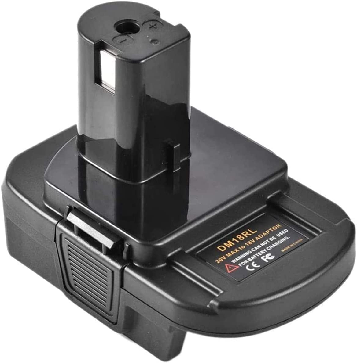 DM18RL Battery Adapter for De+wa+lt for Mil+wau+kee 20V/18V Li-Ion Battery Convert to for Ryo+bi 18V P108 ABP1801 Battery with USB Port