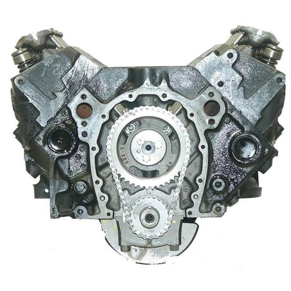 DM20 Rebuilt Long Block Marine Engine - Chevy Small Block 350 - Cast Iron - High Performance