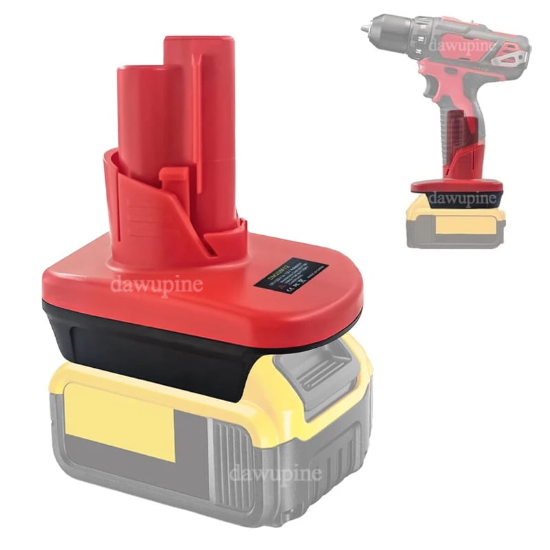 DM20M12 Adapter Converter for Mil*wau*kee for M18 for De*walt 18V 20V Lithium Battery DCV200 For Mil*wau*kee 12V For M12 Power Tools