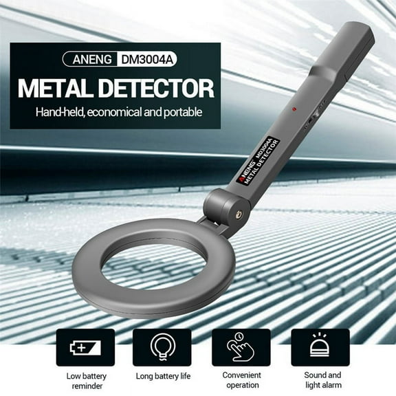 DM3004A Professional Metal Detector Handheld Alarm High Sensitivity Scanner Detecting Security Checker Detect Tool