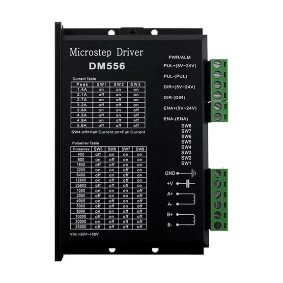 DM556 is suitable for 57 86 NEMA23 NEMA34 stepper motor controller DM556 digital stepper motor driver 2 phase 5.6AD - 2PCS